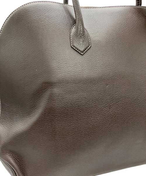 cisei（シセイ）cisei (シセイ) ラウンドジップブリーフバッグ ブラウン サイズ:下記参照の古着・服飾アイテム