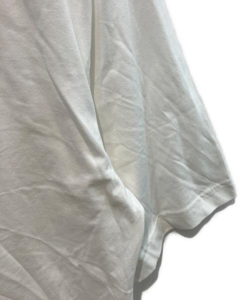 MARNI（マルニ）MARNI (マルニ) オーガニックコットンTEE　HUMU0223X3/UTCZ68 ホワイト×レッド サイズ:50の古着・服飾アイテム