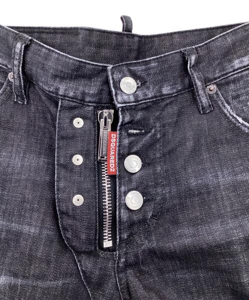 DSQUARED2（ディースクエアード）DSQUARED2 (ディースクエアード) デニムパンツ ブラック サイズ:46の古着・服飾アイテム
