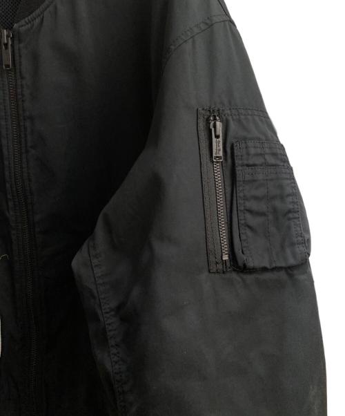 UNDERCOVER（アンダーカバー）UNDERCOVER (アンダーカバー) 24AW CoツイルランダムプリントパッチMA-1 ブラック サイズ:3の古着・服飾アイテム