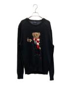 POLO RALPH LAURENポロ・ラルフローレン）の古着「Cocoa Bear Jumper」｜ブラック