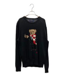 POLO RALPH LAUREN（ポロ・ラルフローレン）の古着「Cocoa Bear Jumper」｜ブラック