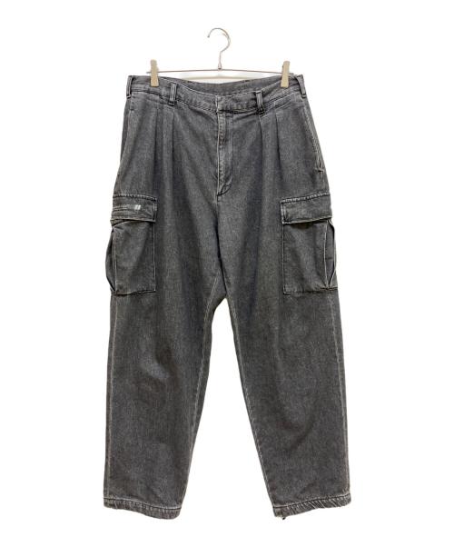 WTAPS（ダブルタップス）WTAPS (ダブルタップス) MILT2301 TROUSERS COTTON. DENIM ブラック サイズ:SIZE 02の古着・服飾アイテム