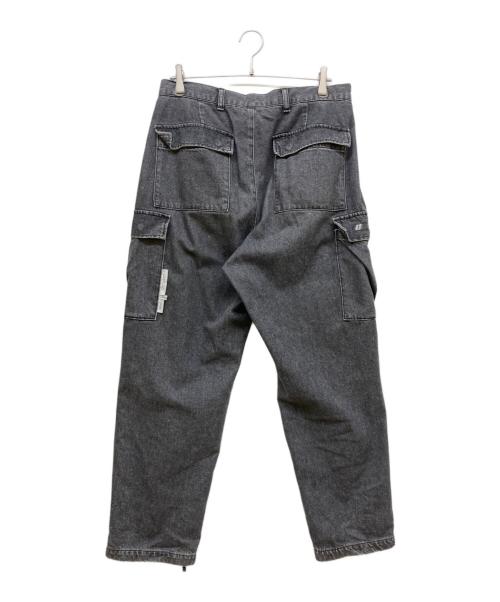 WTAPS（ダブルタップス）WTAPS (ダブルタップス) MILT2301 TROUSERS COTTON. DENIM ブラック サイズ:SIZE 02の古着・服飾アイテム