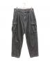 WTAPS（ダブルタップス）の古着「MILT2301 TROUSERS COTTON. DENIM」｜ブラック