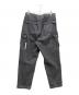 WTAPS (ダブルタップス) MILT2301 TROUSERS COTTON. DENIM ブラック サイズ:SIZE 02：30000円