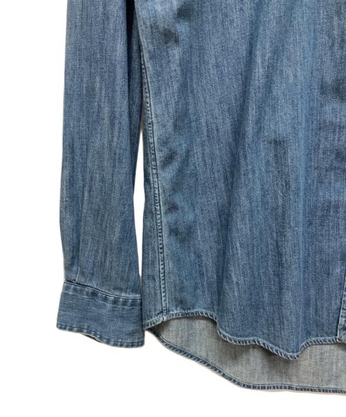 POLO RALPH LAUREN（ポロ・ラルフローレン）POLO RALPH LAUREN (ポロ・ラルフローレン) BEAMS (ビームス) 別注デニムシャツ インディゴ サイズ:M 未使用品の古着・服飾アイテム