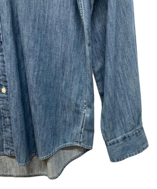 POLO RALPH LAUREN（ポロ・ラルフローレン）POLO RALPH LAUREN (ポロ・ラルフローレン) BEAMS (ビームス) 別注デニムシャツ インディゴ サイズ:M 未使用品の古着・服飾アイテム