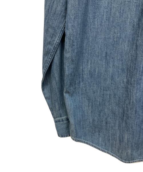 POLO RALPH LAUREN（ポロ・ラルフローレン）POLO RALPH LAUREN (ポロ・ラルフローレン) BEAMS (ビームス) 別注デニムシャツ インディゴ サイズ:M 未使用品の古着・服飾アイテム