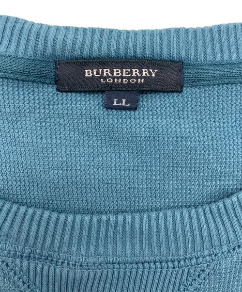 BURBERRY LONDON（バーバリーロンドン）BURBERRY LONDON (バーバリーロンドン) スウェット ブルー サイズ:LLの古着・服飾アイテム