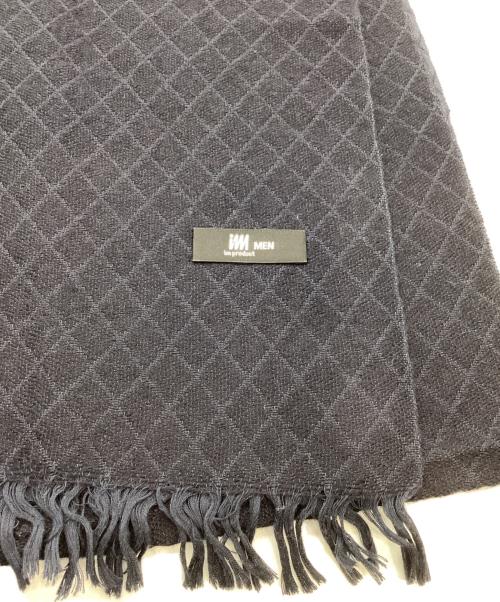 IM MEN（アイム メン）IM MEN (アイム メン) フリンジストール ネイビーの古着・服飾アイテム