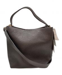 LORISTELLA（ロリステッラ）の古着「NINA レザートートバッグ」｜ブラウン