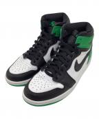 NIKEナイキ）の古着「AIR JORDAN 1 HIGH OG CELTICS」｜グリーン×ホワイト