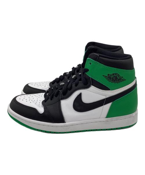 NIKE（ナイキ）NIKE (ナイキ) AIR JORDAN 1 HIGH OG CELTICS グリーン×ホワイト サイズ:26の古着・服飾アイテム