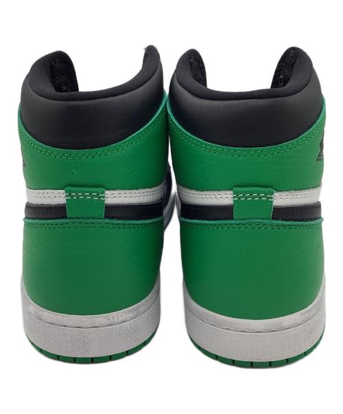 NIKE（ナイキ）NIKE (ナイキ) AIR JORDAN 1 HIGH OG CELTICS グリーン×ホワイト サイズ:26の古着・服飾アイテム