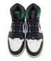 中古・古着 NIKE (ナイキ) AIR JORDAN 1 HIGH OG CELTICS グリーン×ホワイト サイズ:26：14000円