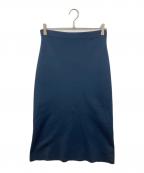 SLOANE×eclatスローン×エクラ）の古着「フレアスカート」｜ネイビー