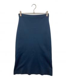 SLOANE×eclat（スローン×エクラ）の古着「フレアスカート」｜ネイビー