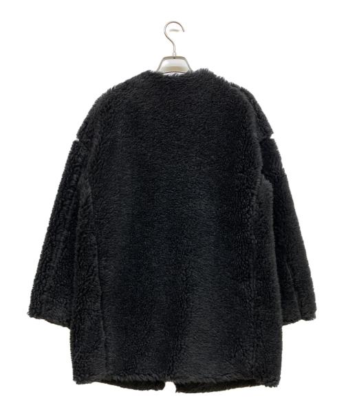 ticca（ティッカ）ticca (ティッカ) ウールファーロングコート ブラック サイズ:Free 未使用品の古着・服飾アイテム