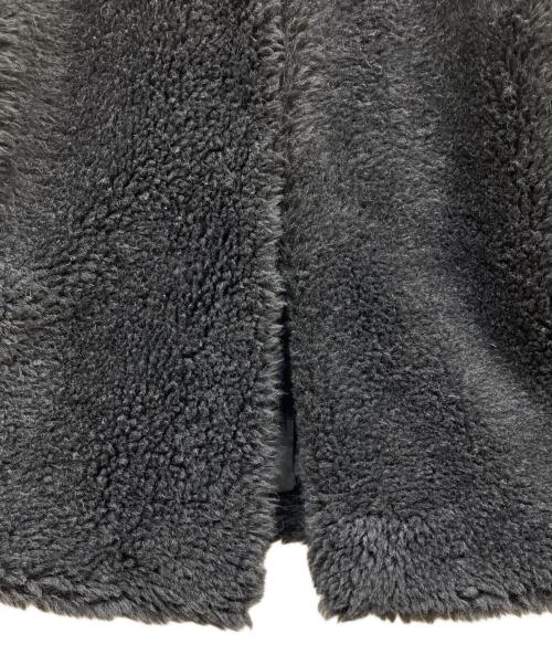 ticca（ティッカ）ticca (ティッカ) ウールファーロングコート ブラック サイズ:Free 未使用品の古着・服飾アイテム