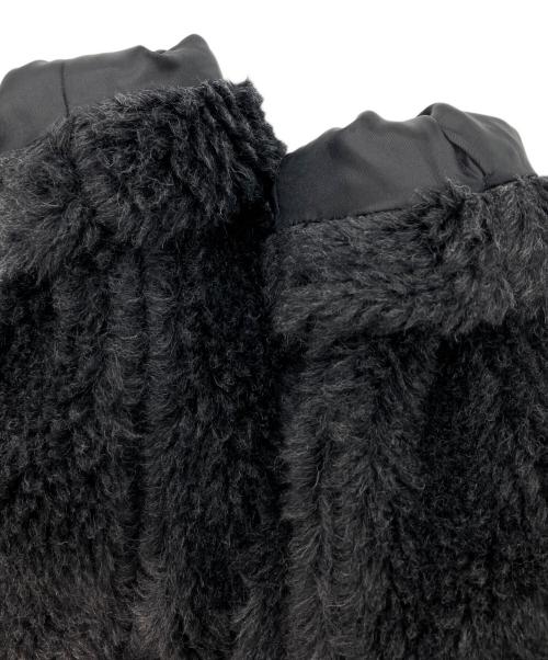 ticca（ティッカ）ticca (ティッカ) ウールファーロングコート ブラック サイズ:Free 未使用品の古着・服飾アイテム