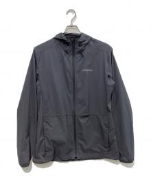 Patagonia（パタゴニア）の古着「メンズ・ストレッチ・テール・プレーニング・フーディ」｜グレー