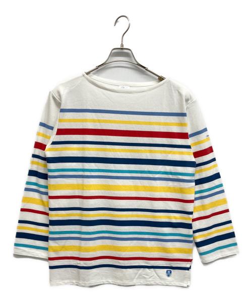 ORCIVAL（オーシバル）ORCIVAL (オーシバル) バスクシャツ マルチカラー サイズ:4の古着・服飾アイテム