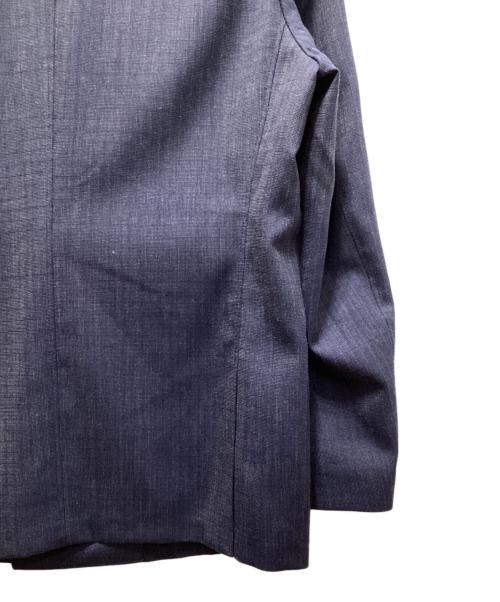 BEAMS PLUS（ビームスプラス）BEAMS PLUS (ビームスプラス) 4B Double Breasted Dobby Hairline ネイビー サイズ:Ｌの古着・服飾アイテム