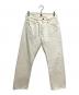 RESOLUTE（リゾルト）の古着「ホワイトデニムパンツ」｜ホワイト