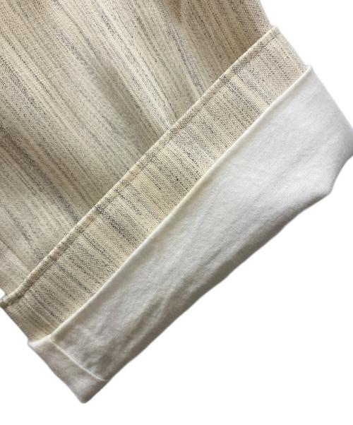 DES PRES（デ プレ）DES PRES (デ プレ) ウールキャンバス ステンカラーショートコート アイボリー サイズ:36の古着・服飾アイテム