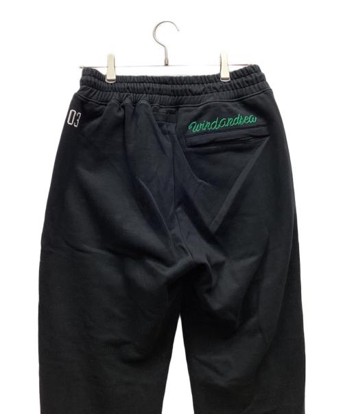 WIND AND SEA（ウィンダンシー）WIND AND SEA (ウィンダンシー) スウェットパンツ ブラック サイズ:Mの古着・服飾アイテム