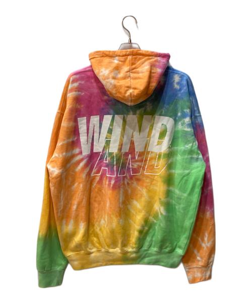 WIND AND SEA（ウィンダンシー）WIND AND SEA (ウィンダンシー) PULLOVER PARKA TIEDYE マルチカラー サイズ:XLの古着・服飾アイテム