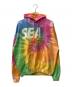 WIND AND SEA（ウィンダンシー）の古着「PULLOVER PARKA TIEDYE」｜マルチカラー