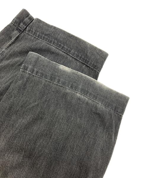 LIVINGTONE（リヴィントーン）LIVINGTONE (リヴィントーン) リラックスオープンニー ブラック サイズ:36の古着・服飾アイテム