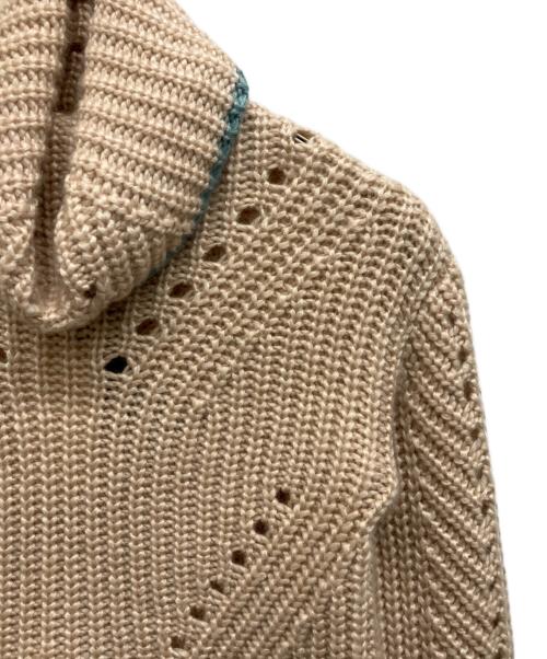FENDI（フェンディ）FENDI (フェンディ) タートルネックニット ベージュ サイズ:38の古着・服飾アイテム