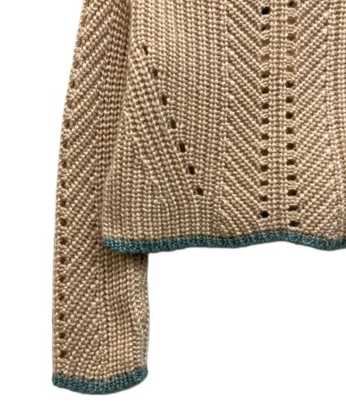 FENDI（フェンディ）FENDI (フェンディ) タートルネックニット ベージュ サイズ:38の古着・服飾アイテム