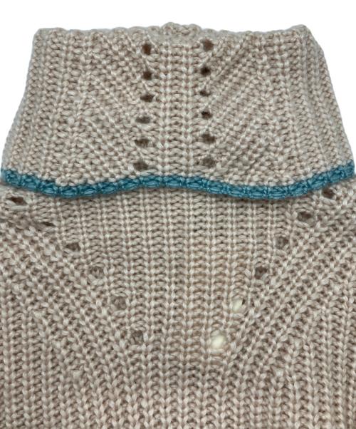 FENDI（フェンディ）FENDI (フェンディ) タートルネックニット ベージュ サイズ:38の古着・服飾アイテム