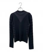 HERMESエルメス）の古着「ハイネックニット」｜ブラック