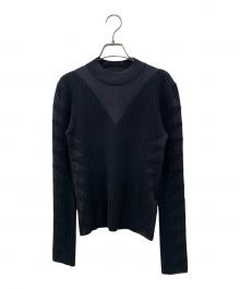 HERMES（エルメス）の古着「ハイネックニット」｜ブラック