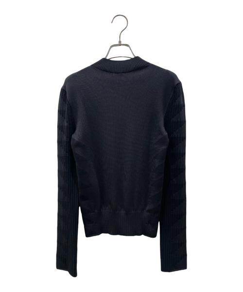 HERMES（エルメス）HERMES (エルメス) ハイネックニット ブラック サイズ:36の古着・服飾アイテム