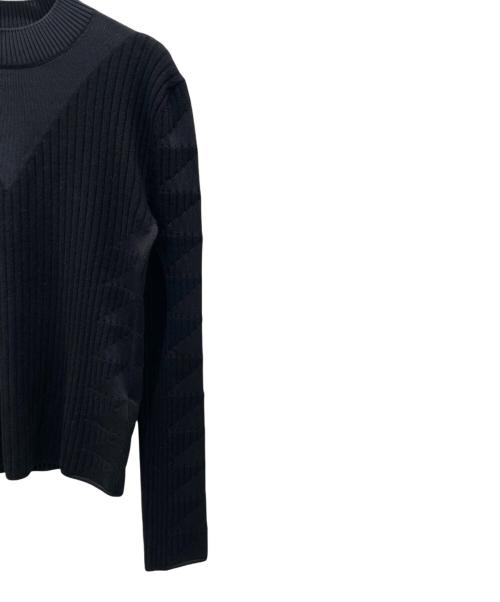 HERMES（エルメス）HERMES (エルメス) ハイネックニット ブラック サイズ:36の古着・服飾アイテム