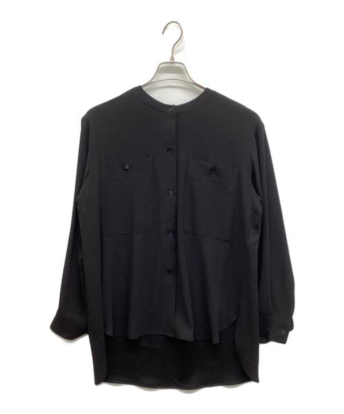 theory luxe（セオリーリュクス）theory luxe (セオリーリュクス) 長袖ブラウス ブラック サイズ:38の古着・服飾アイテム