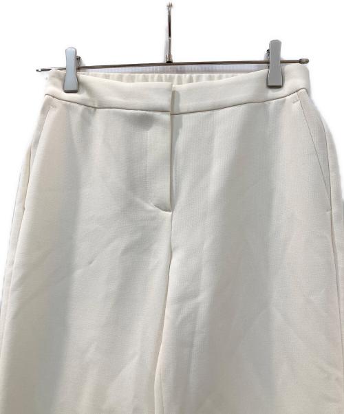 theory luxe（セオリーリュクス）theory luxe (セオリーリュクス) テーパードパンツ ホワイト サイズ:36 未使用品の古着・服飾アイテム