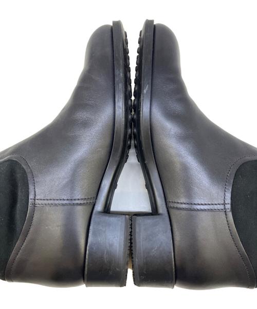 TOD'S（トッズ）TOD'S (トッズ) レザームートンベルトブーツ ブラック サイズ:37の古着・服飾アイテム