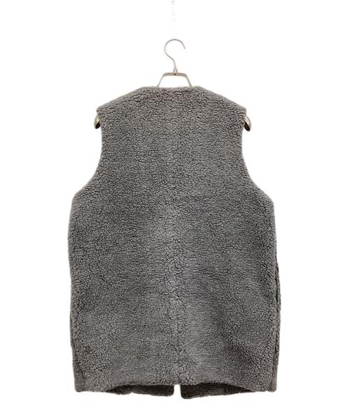 BEAMS Lights（ビームスライト）BEAMS Lights (ビームスライト) ボアベスト グレー サイズ:38の古着・服飾アイテム