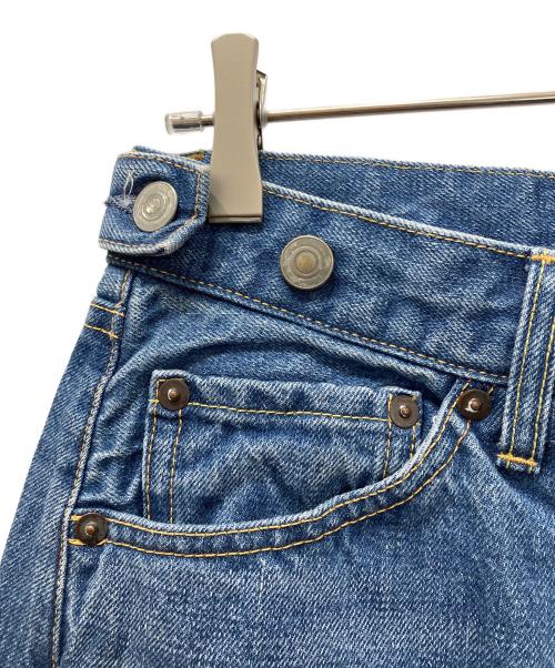 Hedie.+（エディークロス）Hedie.+ (エディークロス) Selvedge Curved Denim デニムパンツ ブルー サイズ:Mの古着・服飾アイテム