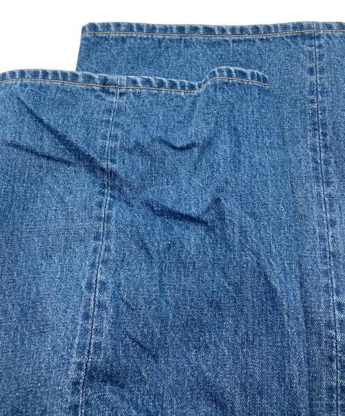 Hedie.+（エディークロス）Hedie.+ (エディークロス) Selvedge Curved Denim デニムパンツ ブルー サイズ:Mの古着・服飾アイテム