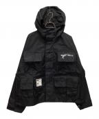 RIOT HILLライオット ヒル）の古着「ジップジャケット」｜ブラック