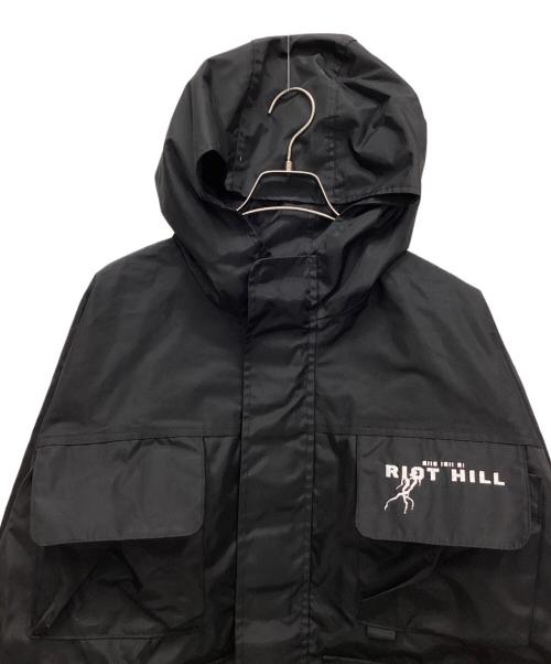 RIOT HILL（ライオット ヒル）RIOT HILL (ライオット ヒル) ジップジャケット ブラック サイズ:Mの古着・服飾アイテム