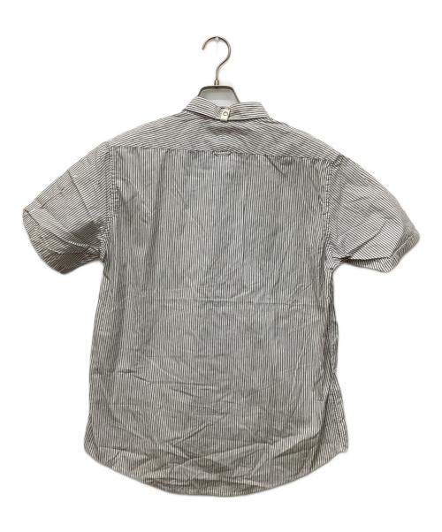 VISVIM（ビズビム）VISVIM (ビズビム) JUNEAU SS STRIPE SHIRT ホワイト サイズ:Mの古着・服飾アイテム